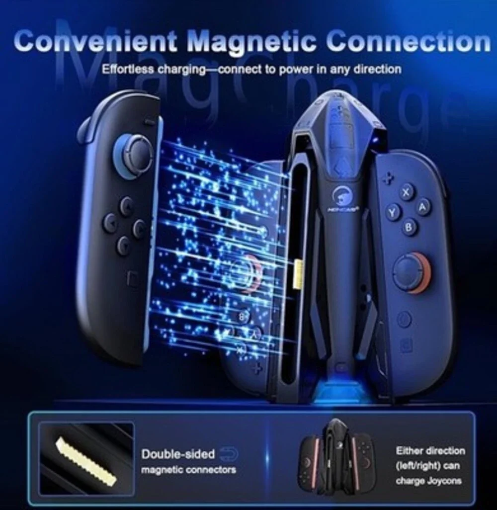Rocket Charger For Switch 2 Joy Con 2 RGB